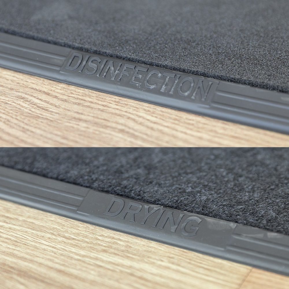 Tapis désinfectant accès tatamis